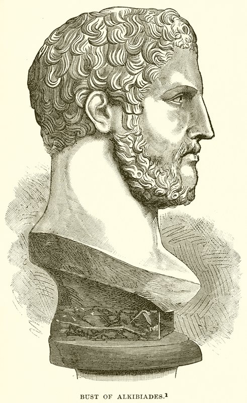 Byst av Alkibiades av English School