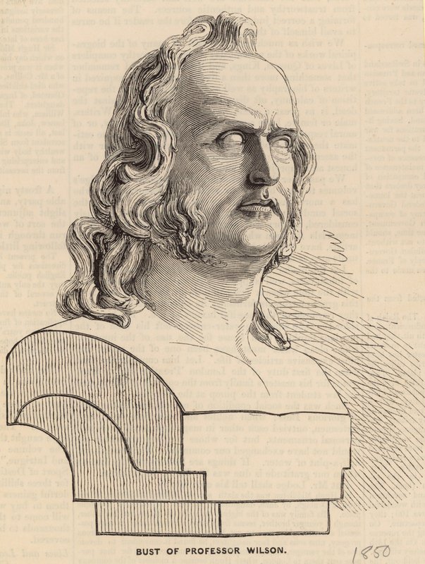 Byst av professor Wilson av English School