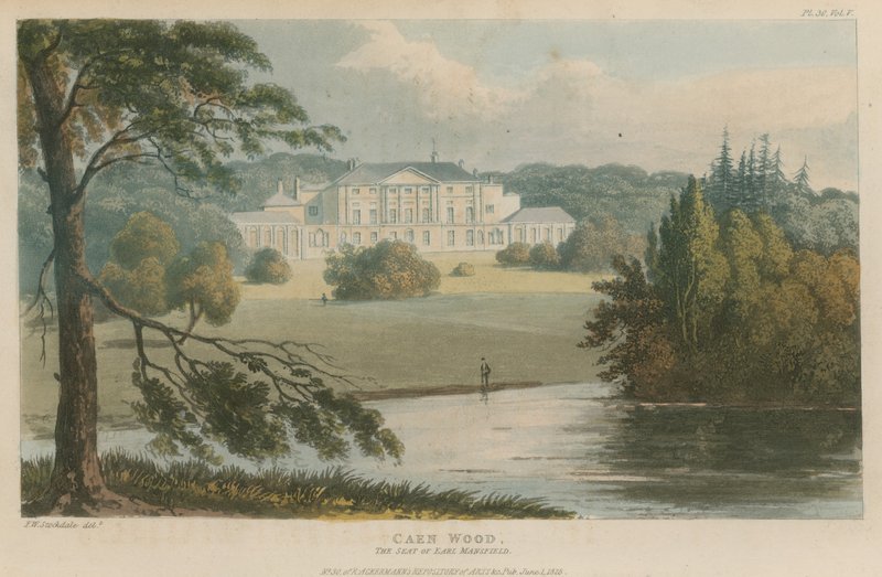 Caen Wood, säte för Earl Mansfield av English School