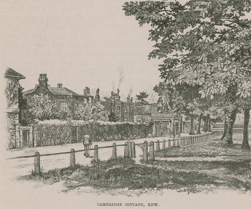 Cambridge Cottage, Kew, födelseplatsen för prinsessan Mary av Cambridge av English School