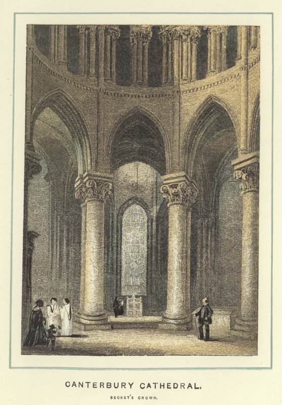 Canterbury Cathedral, Beckets Crown av English School
