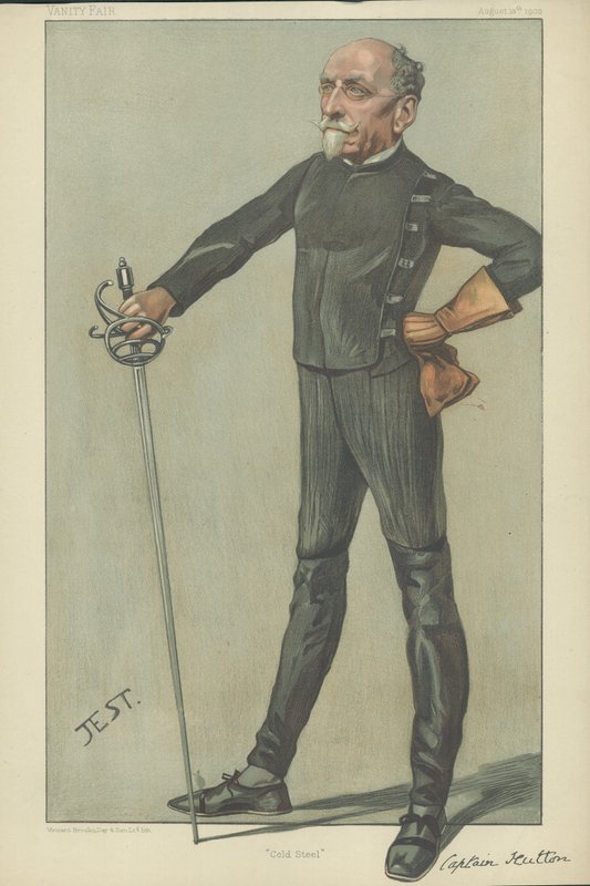 Kapten Alfred Hutton FSA av English School