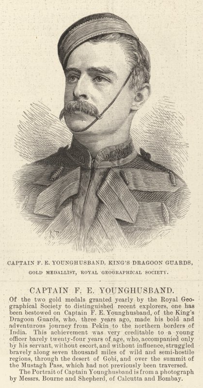 Kapten F E Younghusband, King