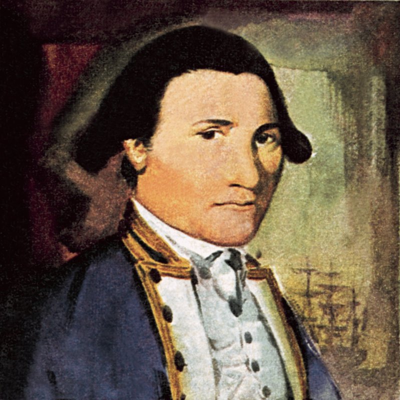 Kapten James Cook av English School