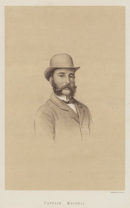 Kapten Machell, "Jem" (litho) av English School