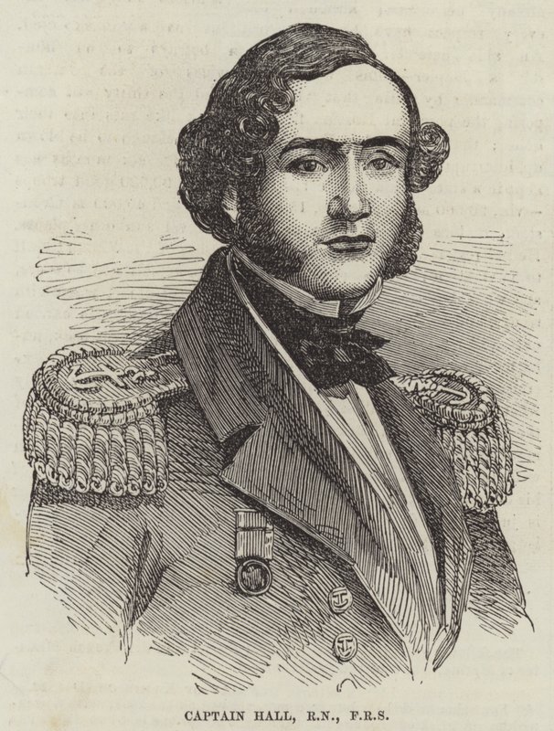 Kapten William Hutcheson Hall, RN (gravyr) av English School