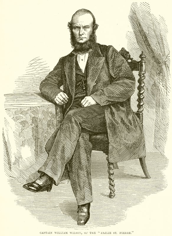 Kapten William Wilson, från Emilie St. Pierre av English School