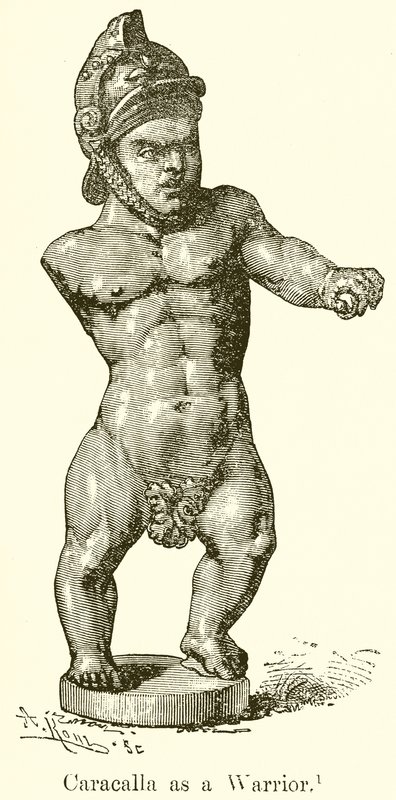 Caracalla som en krigare av English School