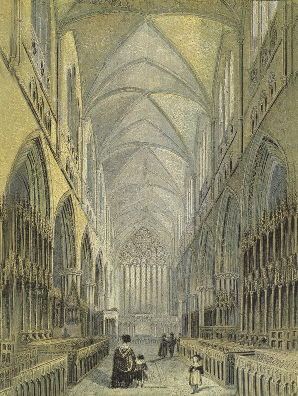 Carlisle Cathedral, Utsikt över kören av English School