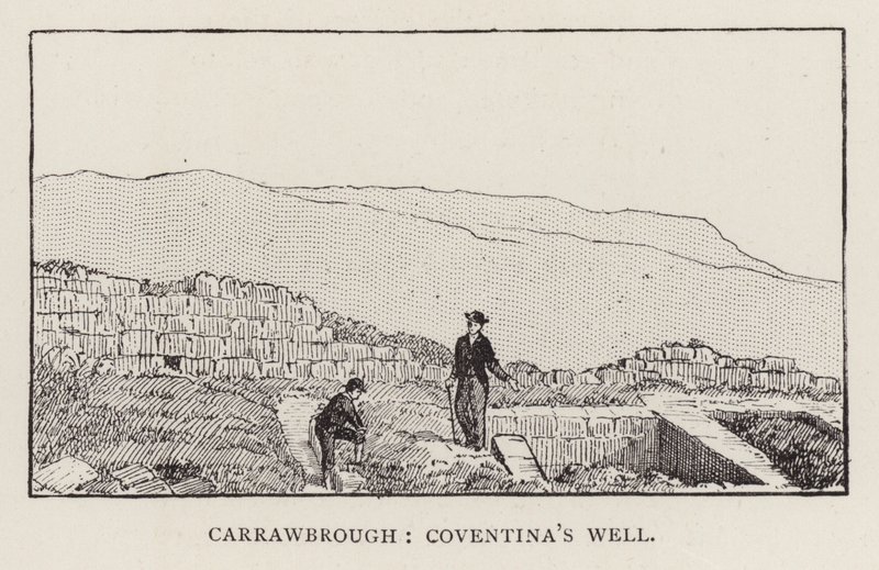 Carrawbrough, Coventinas brunn (gravyr) av English School