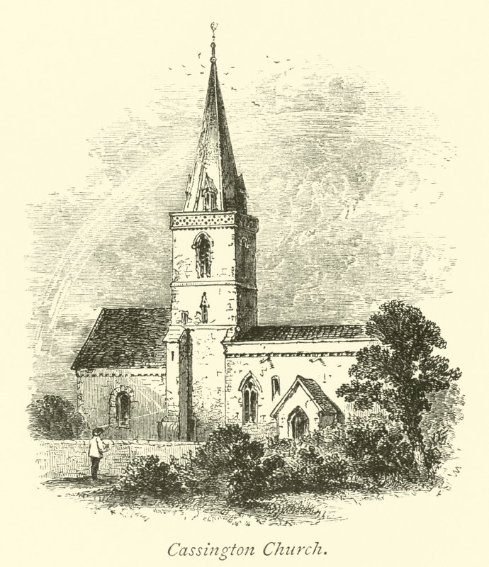 Cassington kyrka av English School