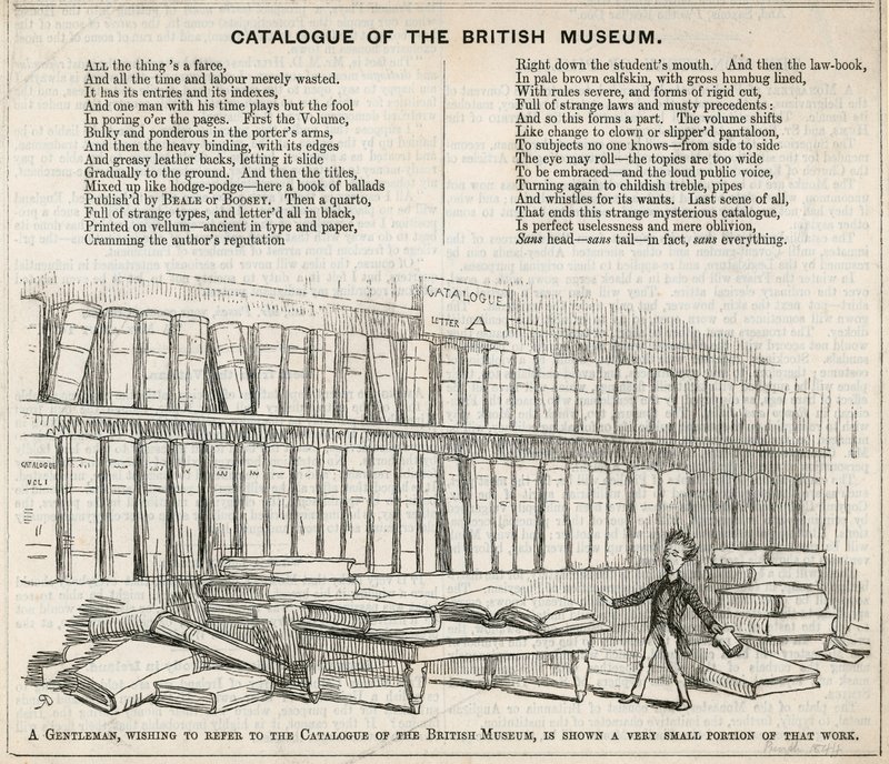 Katalog över British Museum av English School