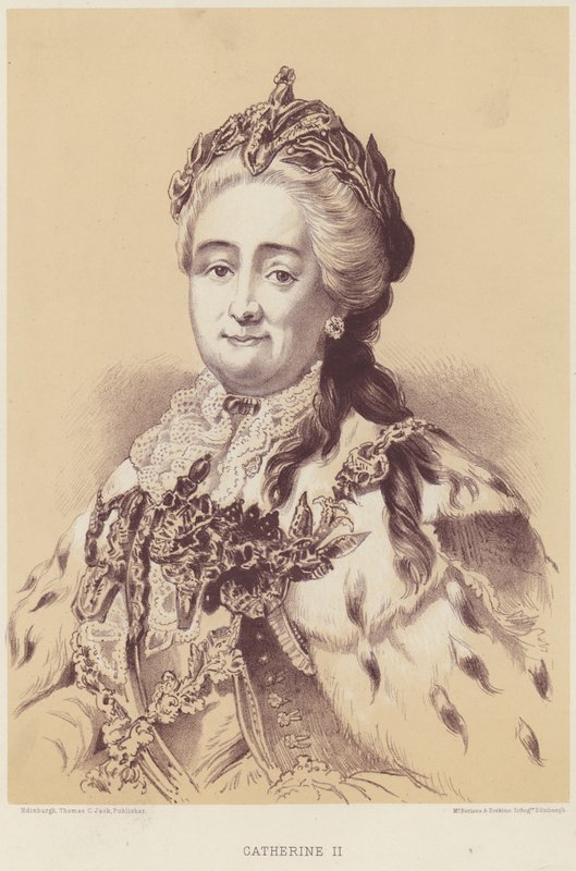 Katarina II av Ryssland av English School