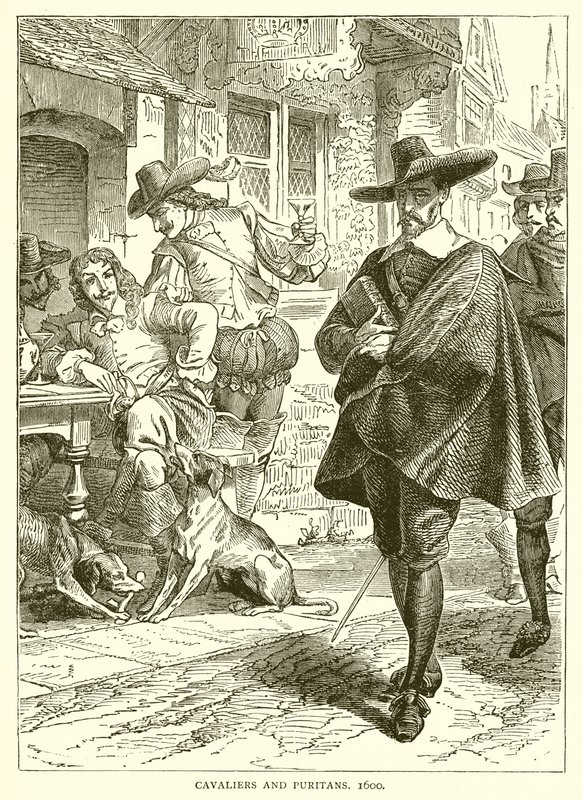 Kavaljerer och puritaner. 1600 av English School