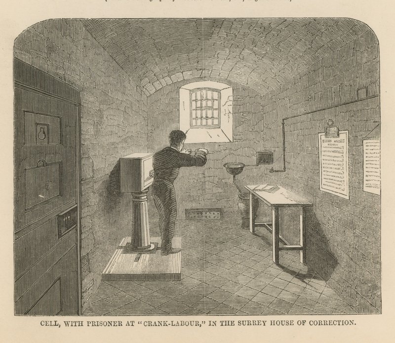 Cell i Surrey House of Correction av English School