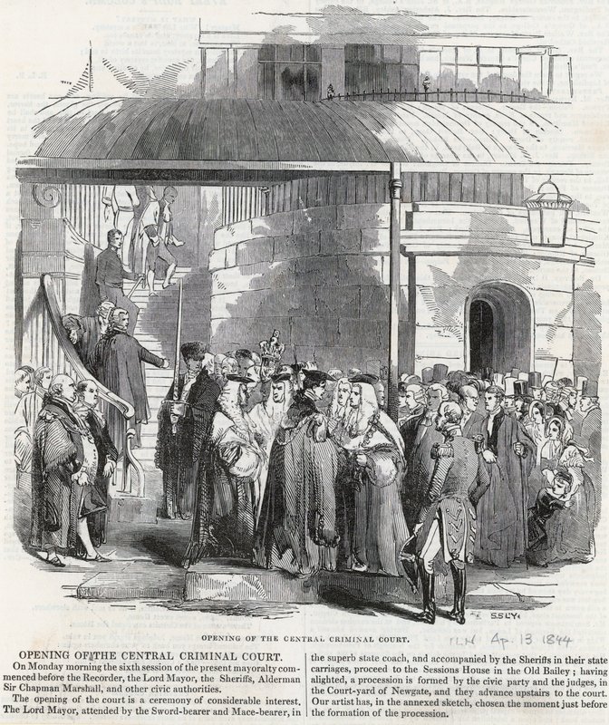 Central Criminal Court, 2:a, post-Fire sessions house av English School