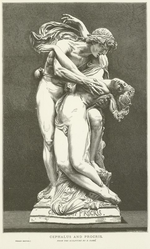 Cephalus och Procris av English School