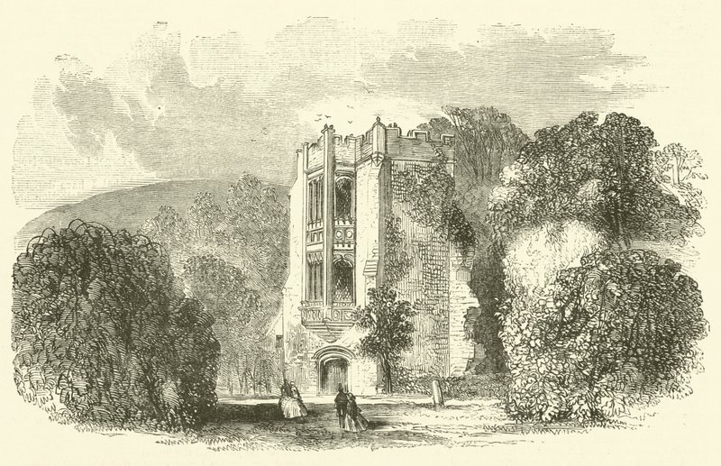 Cerne Abbey (gravyr) av English School