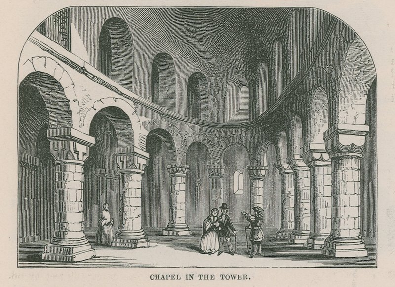 Kapell i Tower of London av English School