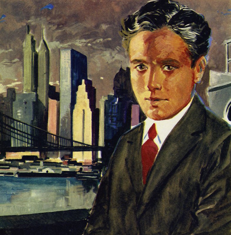Chaplin reste till New York som medlem av Fred Karnos music hall trupp av English School