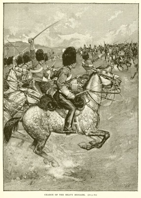 Befäl över Heavy Brigade av English School