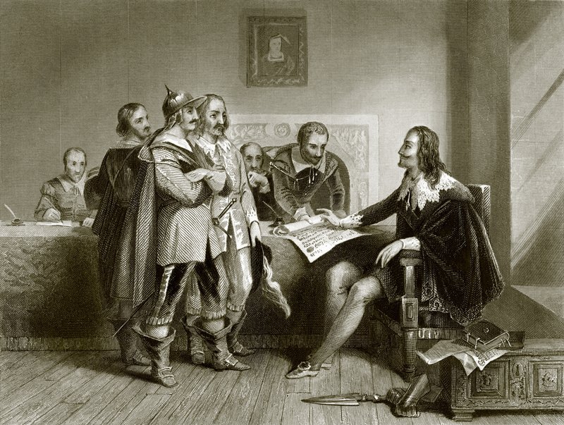 Charles 1:a vägrade fördraget i Oxford av English School