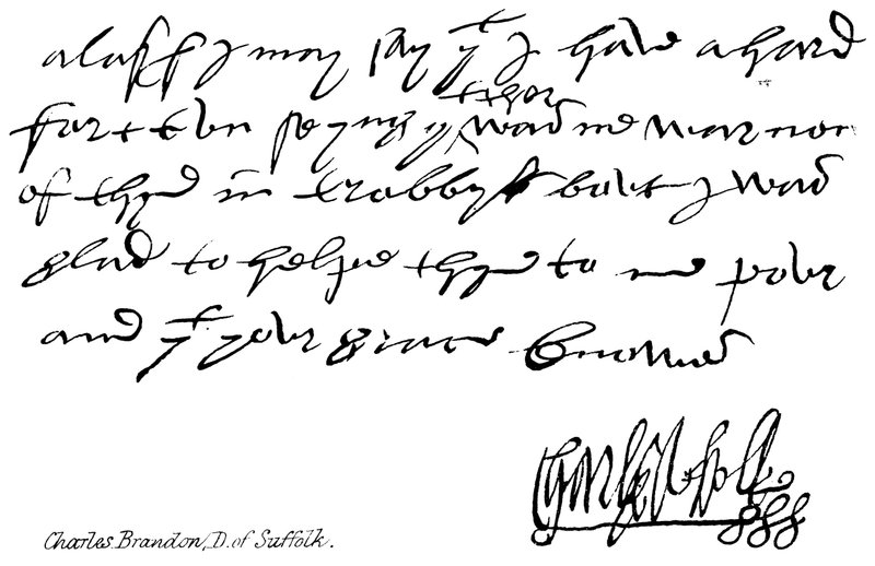 Charles Brandon, D i Suffolk av English School