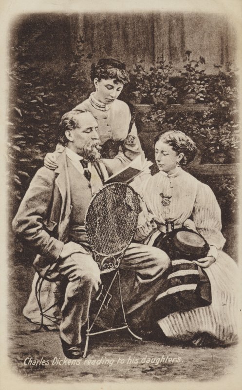 Charles Dickens (1812-1870), engelsk författare av English School
