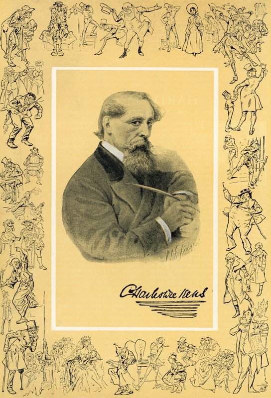 Charles Dickens och varelserna i hans fantasi av English School