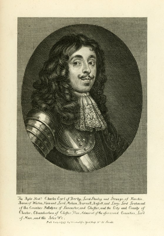 Charles, Earl of Derby av English School