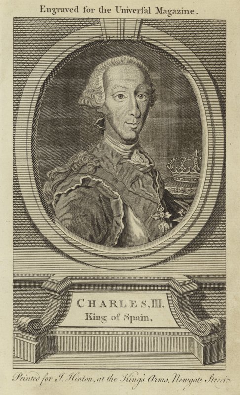 Karl III, kung av Spanien av English School