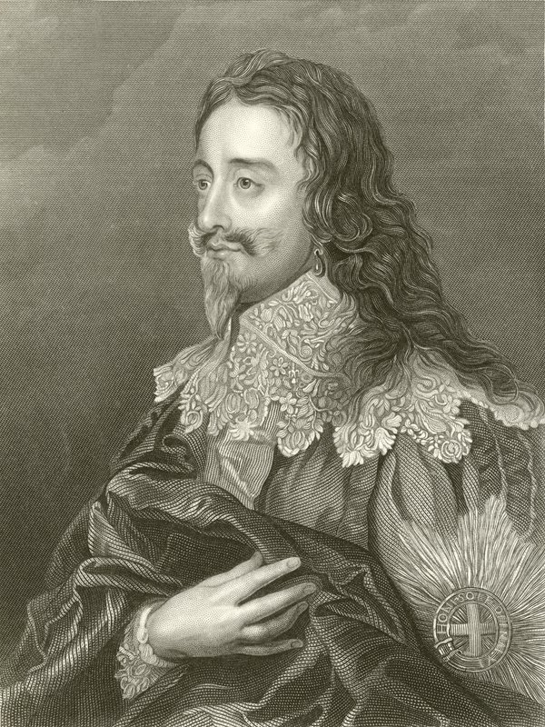 Charles I av English School