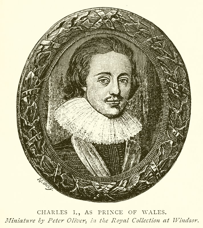 Charles I, som prins av Wales av English School