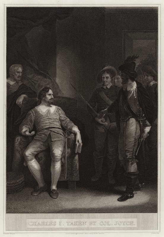 Charles I tagen av överste Joyce av English School