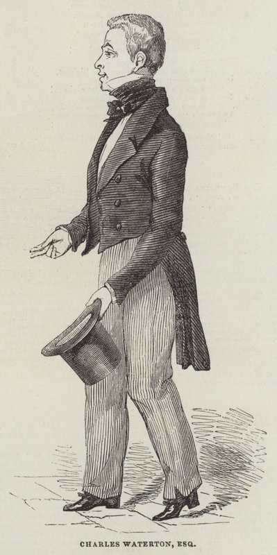 Charles Waterton, Esquire (gravyr) av English School