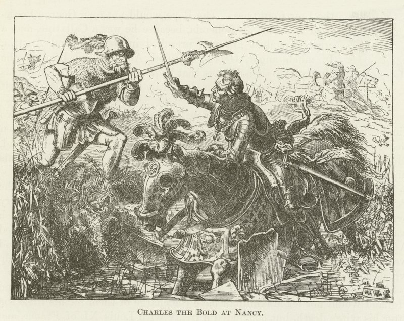 Karl den djärve i Nancy av English School