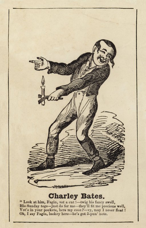 Charley Bates från Oliver Twist av English School