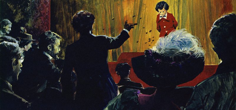 Charlie Chaplin började dyka upp på scenen vid fem års ålder av English School