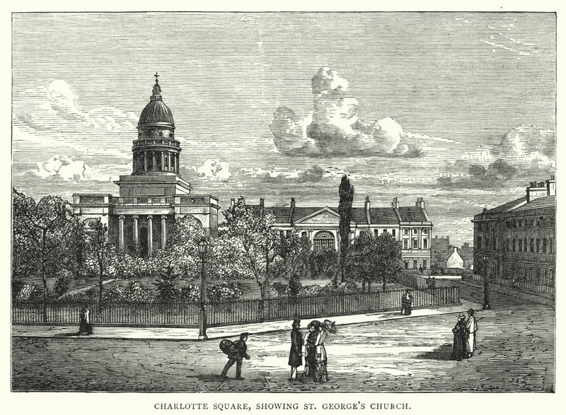 Charlotte Square, som visar St George