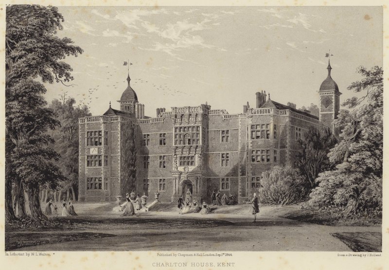 Charlton House, Kent (gravyr) av English School