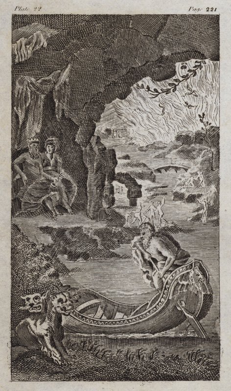 Charon (gravyr) av English School