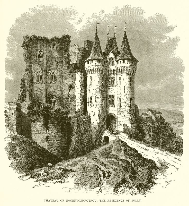 Chateau of Nogent-le-Rotrou, Sullys residens av English School