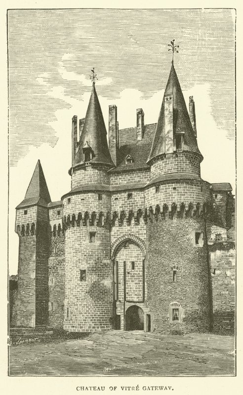 Chateau of Vitre Gateway (gravyr) av English School