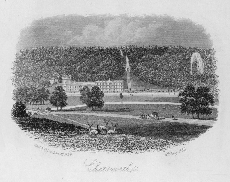 Chatsworth (gravyr) av English School
