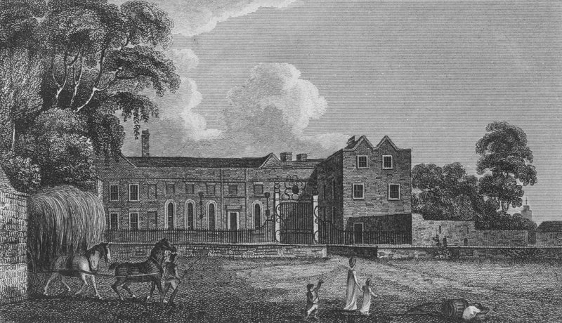 Cheshunt House, Hertfordshire (gravyr) av English School