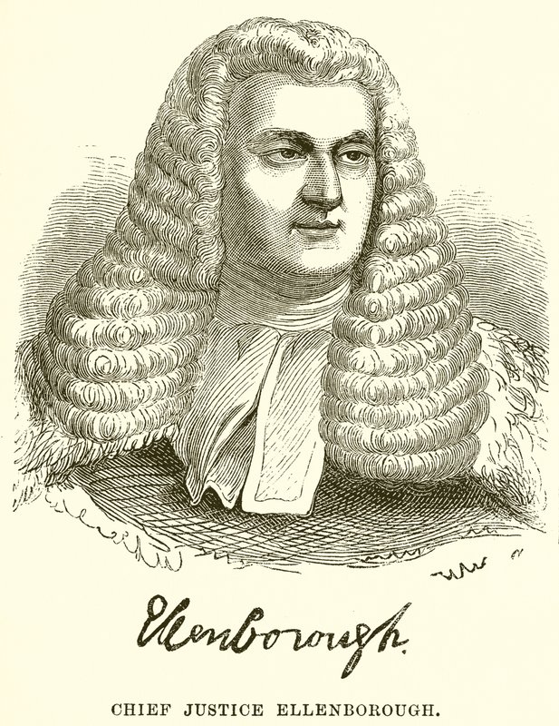 Överdomare Ellenborough av English School