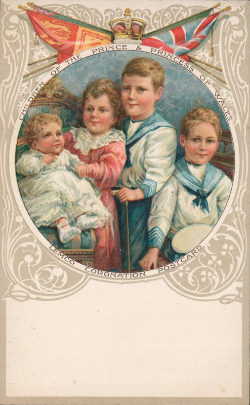 Barn till prinsen och prinsessan av Wales av English School