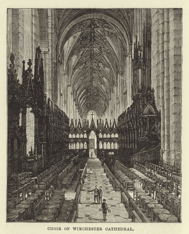Kör från Winchester Cathedral av English School