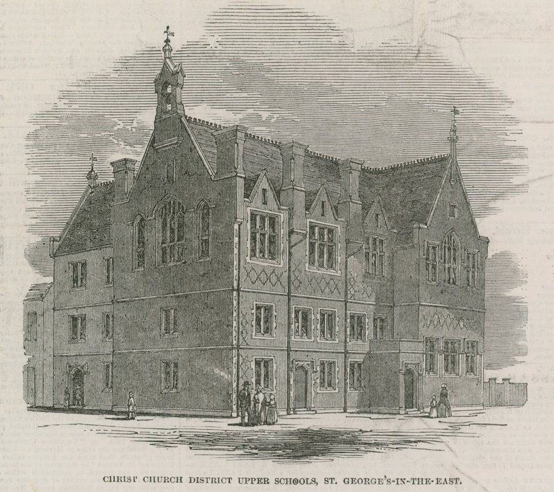 Christ Church District övre skolor av English School