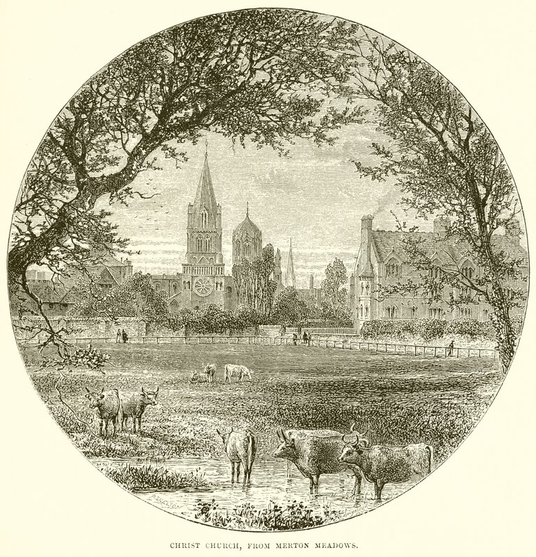 Christ Church, från Merton Meadows av English School